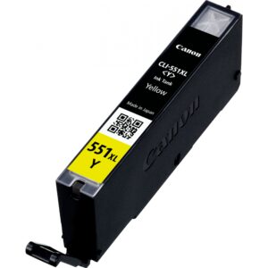 INK Canon Original Cartridge CLI-551XL 6446B001 – Verdhë