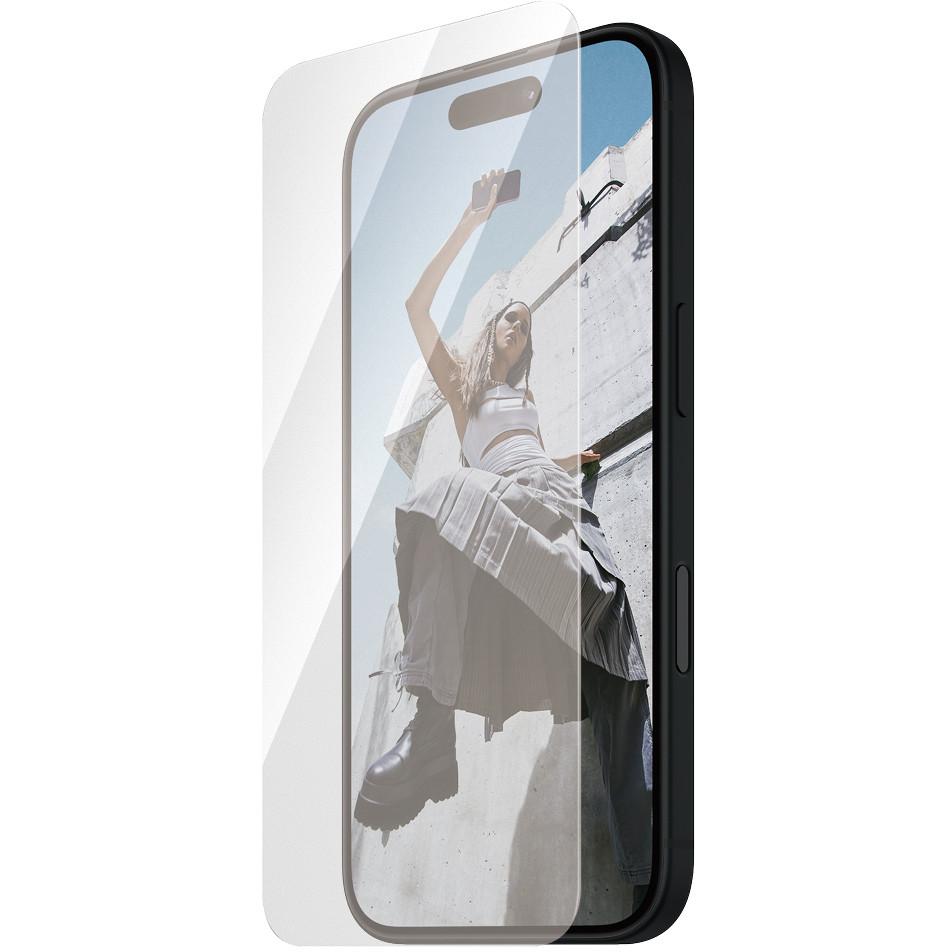 Mbrojtës Ekrani SAFE by PanzerGlass për iPhone 16 / iPhone 15 – Ultra Wide Fit (UWF)