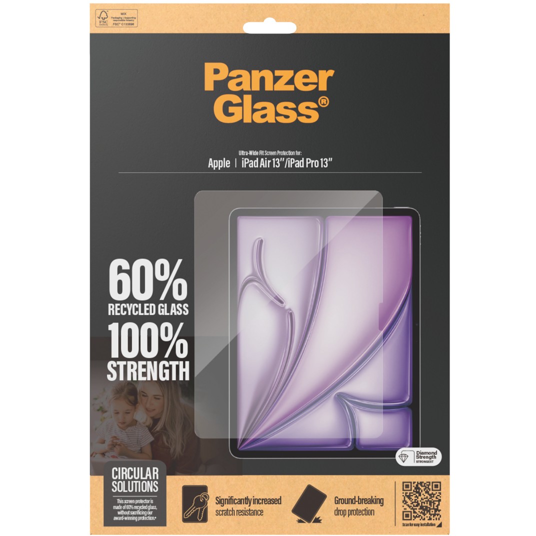 Mbrojtës Ekrani PanzerGlass për iPad Air 13″ (2024–2025) / iPad Pro 13″ (2024) - Figura 3