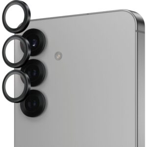 Aksesorë për telefon Hoops Black Lens Protector PanzerGlass Samsung Galaxy S25 / Camera Protection - Zezë