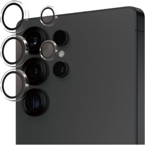 Aksesorë për telefon Hoops Clear Lens Protector PanzerGlass Samsung Galaxy S25 Ultra / Camera Protection - Transparent