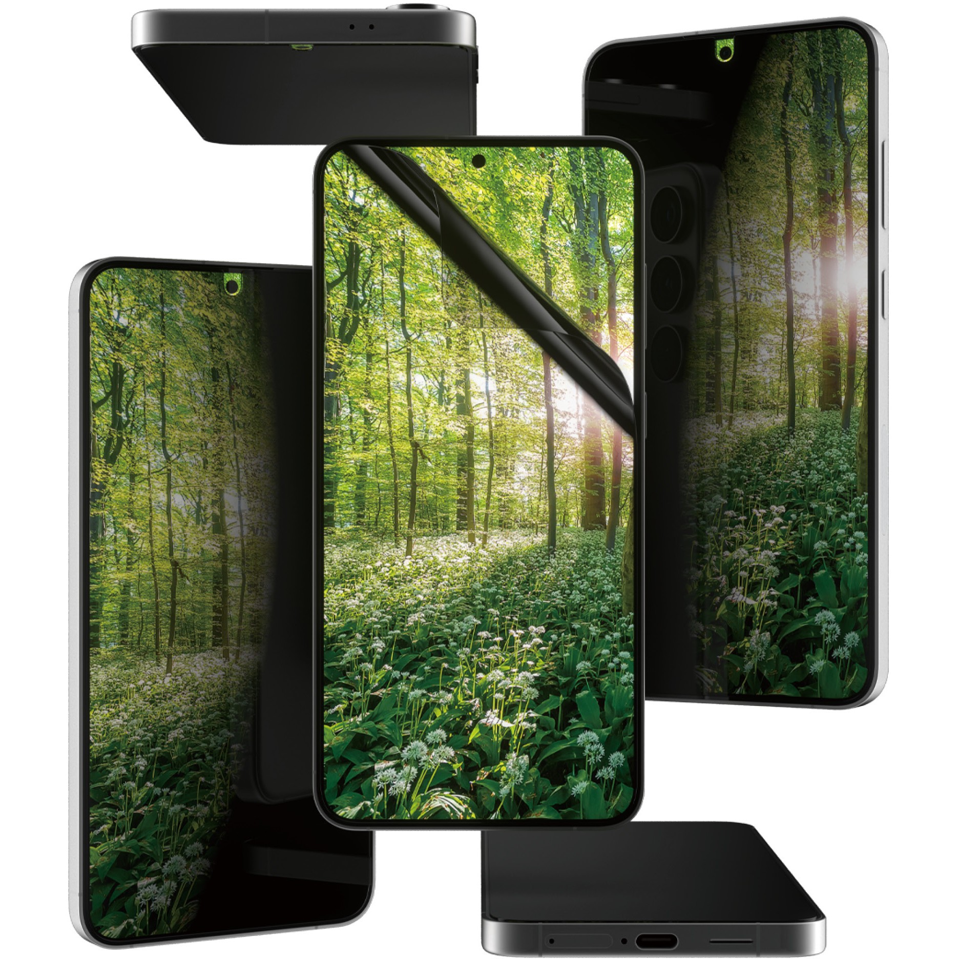 Aksesorë për telefon PanzerGlass / ECO MATRIX 4-way Privacy Screen Protector / Galaxy S25 Plus