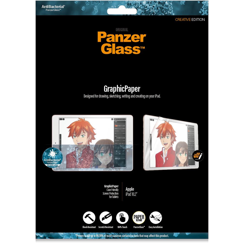 Aksesorë për tablet PanzerGlass / GraphicPaper Screen Protector / iPad 10.2" (2019–2021) - Figura 3