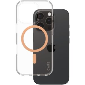Aksesorë për telefon CARE / Case Flagship MagSafe / iPhone 16 Pro - Portokalli