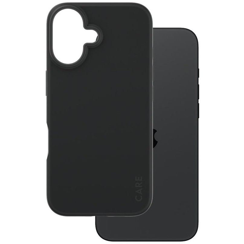 Aksesorë për telefon CARE / Case Fashion / iPhone 16 - Zezë