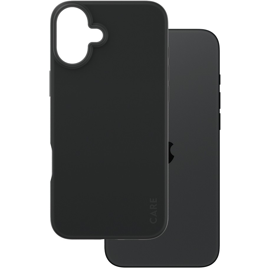 Aksesorë për telefon CARE / Case Fashion / iPhone 16 Plus - Zezë
