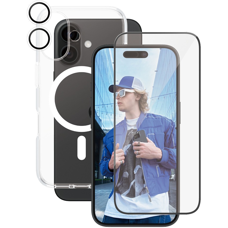 Aksesorë për telefon CARE / Flagship 3-in-1 Bundle / iPhone 16