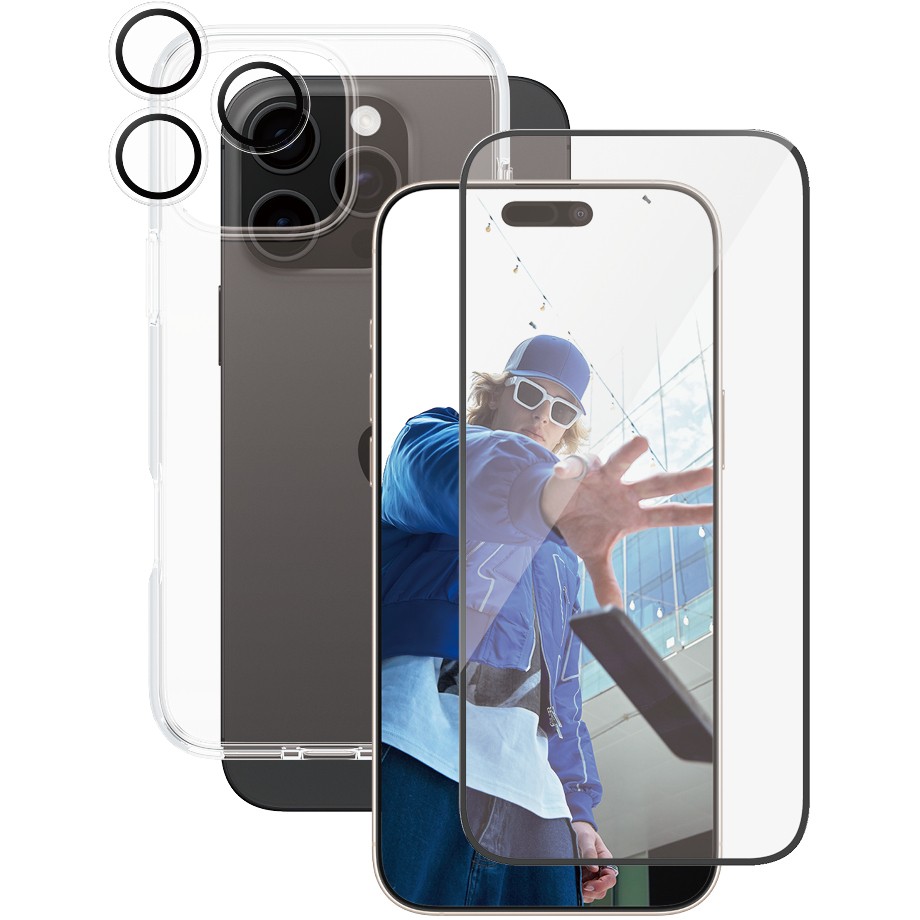 Aksesorë për telefon CARE / Flagship 3-in-1 Bundle / iPhone 16 Pro Max