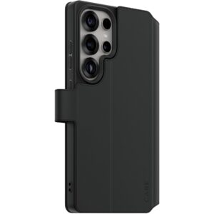 Aksesorë për telefon CARE Feature Wallet Case me Kickstand për Samsung Galaxy S25 Ultra - Zezë