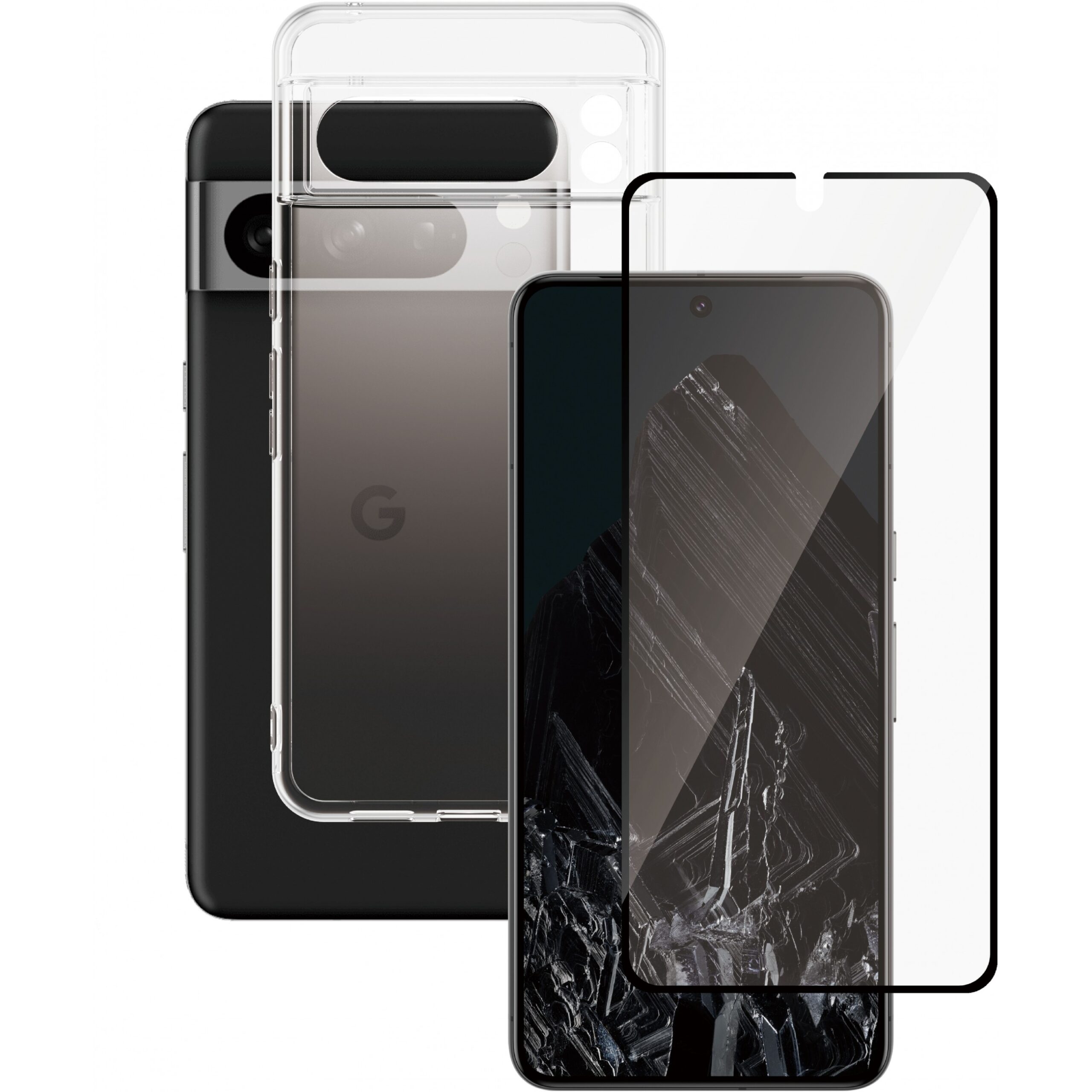 Aksesorë për telefon SAFE by PanzerGlass Screen Protector për Google Pixel 8 – Transparente