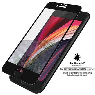 Aksesorë për telefon PanzerGlass Screen Protector Edge-to-Edge për iPhone SE (2020/2022) / 8 / 7 / 6 / 6s – Paketim BULK