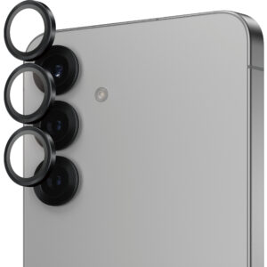 Aksesorë për telefon Hoops Black Lens Protector PanzerGlass Samsung Galaxy S25 Plus / Camera Protection - Zezë