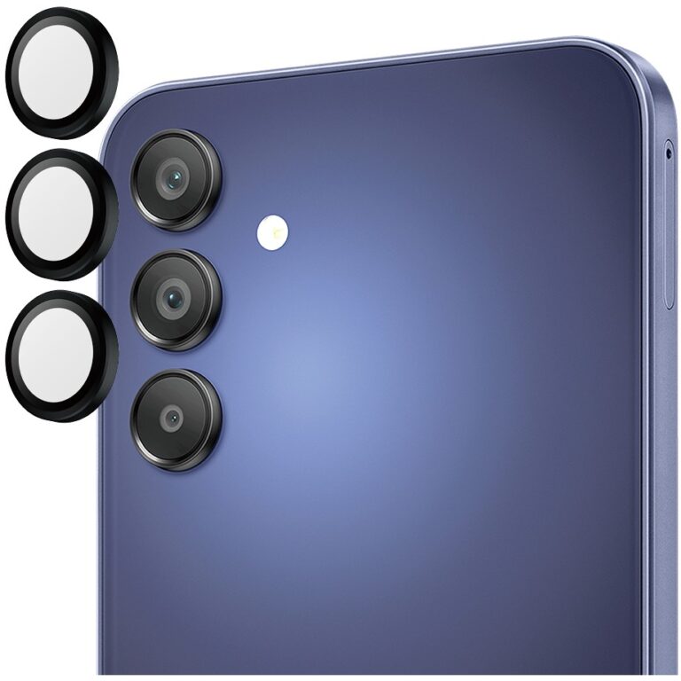 Aksesorë për telefon PanzerGlass Hoops Black Lens Protector for Samsung Galaxy A16