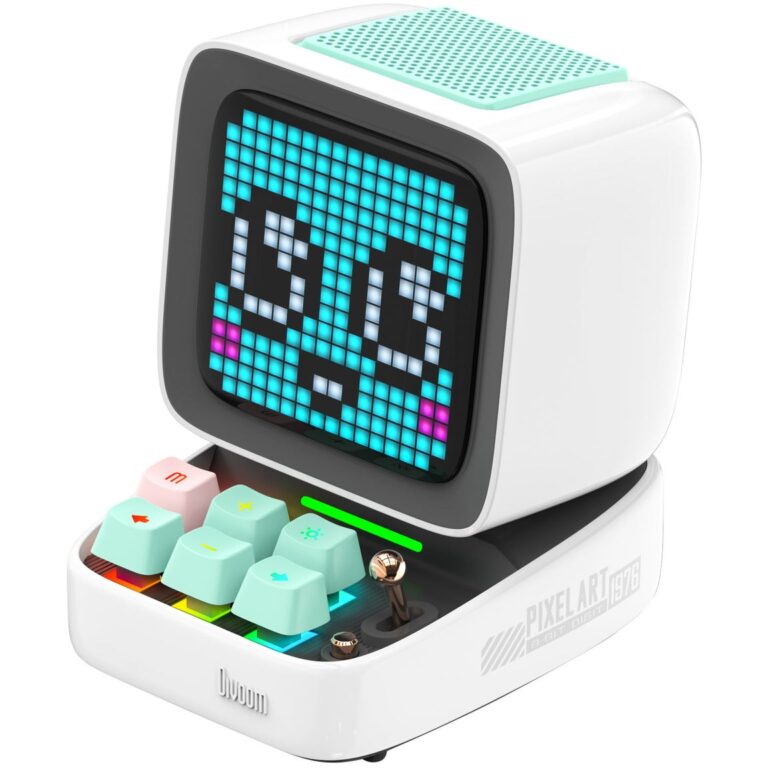 Altoparlantë Divoom Ditoo Pro Bluetooth Speaker – Bardhë