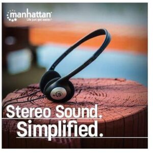 Kufje me Kabllo Stereo MANHATTAN / 3.5mm – Zezë 8