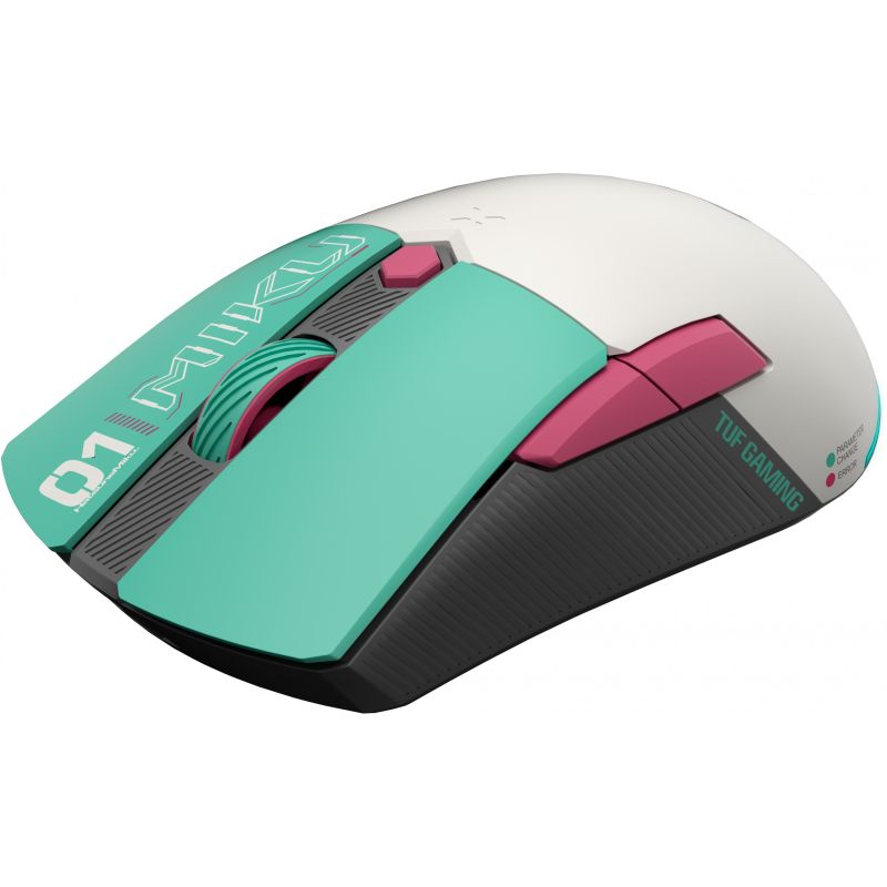Maus pa Kabllo ASUS TUF Gaming Mini Wireless – Hatsune Miku Edition - Figura 3