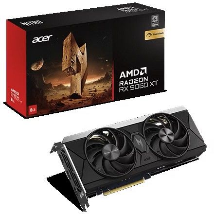 Kartelë Grafike AMD GPU RX 9060 XT 8GB Acer Radeon Nitro OC GDDR6