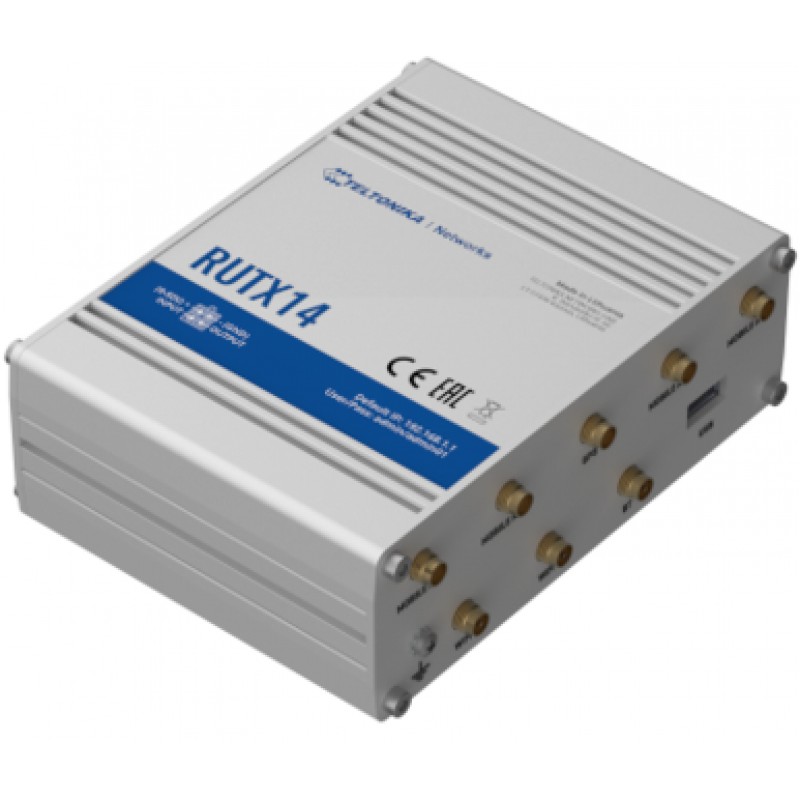Ruter Teltonika Networks RUTX14 / Dual SIM 4G/LTE Wi-Fi Industrial - Figura 2