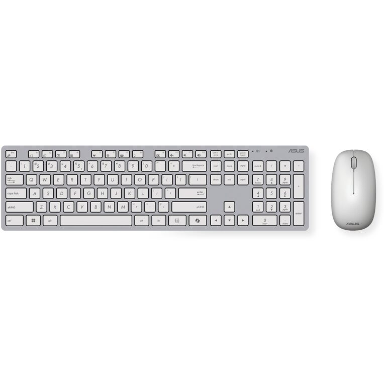 Combo (Tastierë & Maus ) Asus W5000 Wireless Keyboard and Mouse Set / German Layout - Bardhë