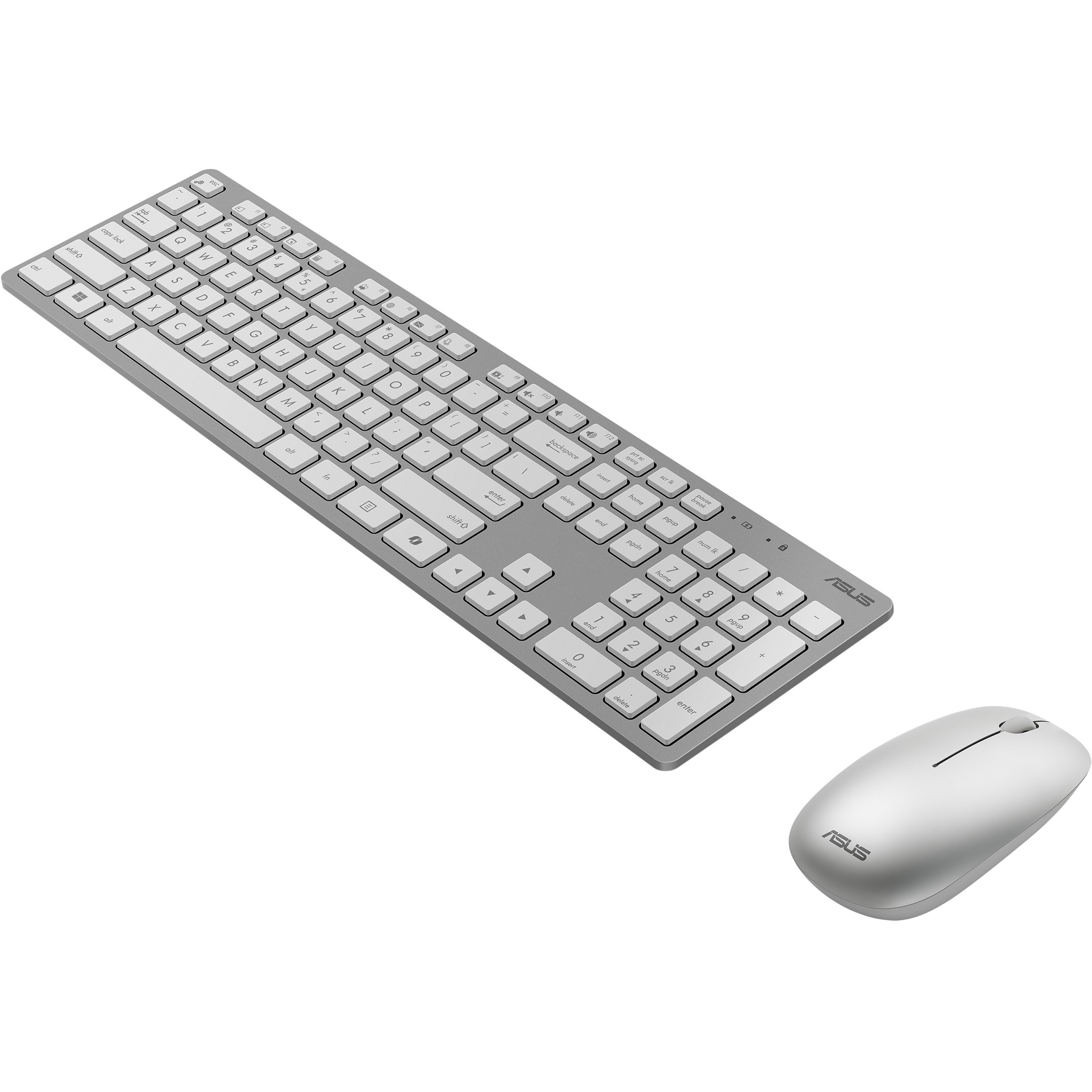 Combo (Tastierë & Maus ) Asus W5000 Wireless Keyboard and Mouse Set / German Layout - Bardhë - Figura 2