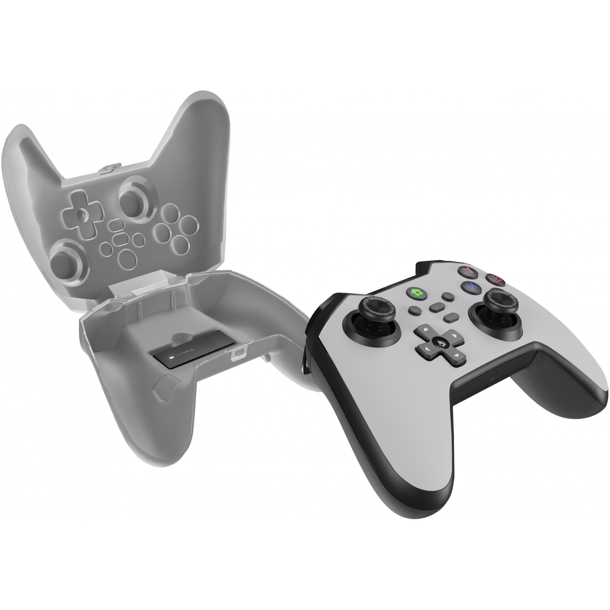 Kontroller Genesis / MANGAN 400 / Wireless / PC-Switch / Bardhë-Zezë - Figura 5