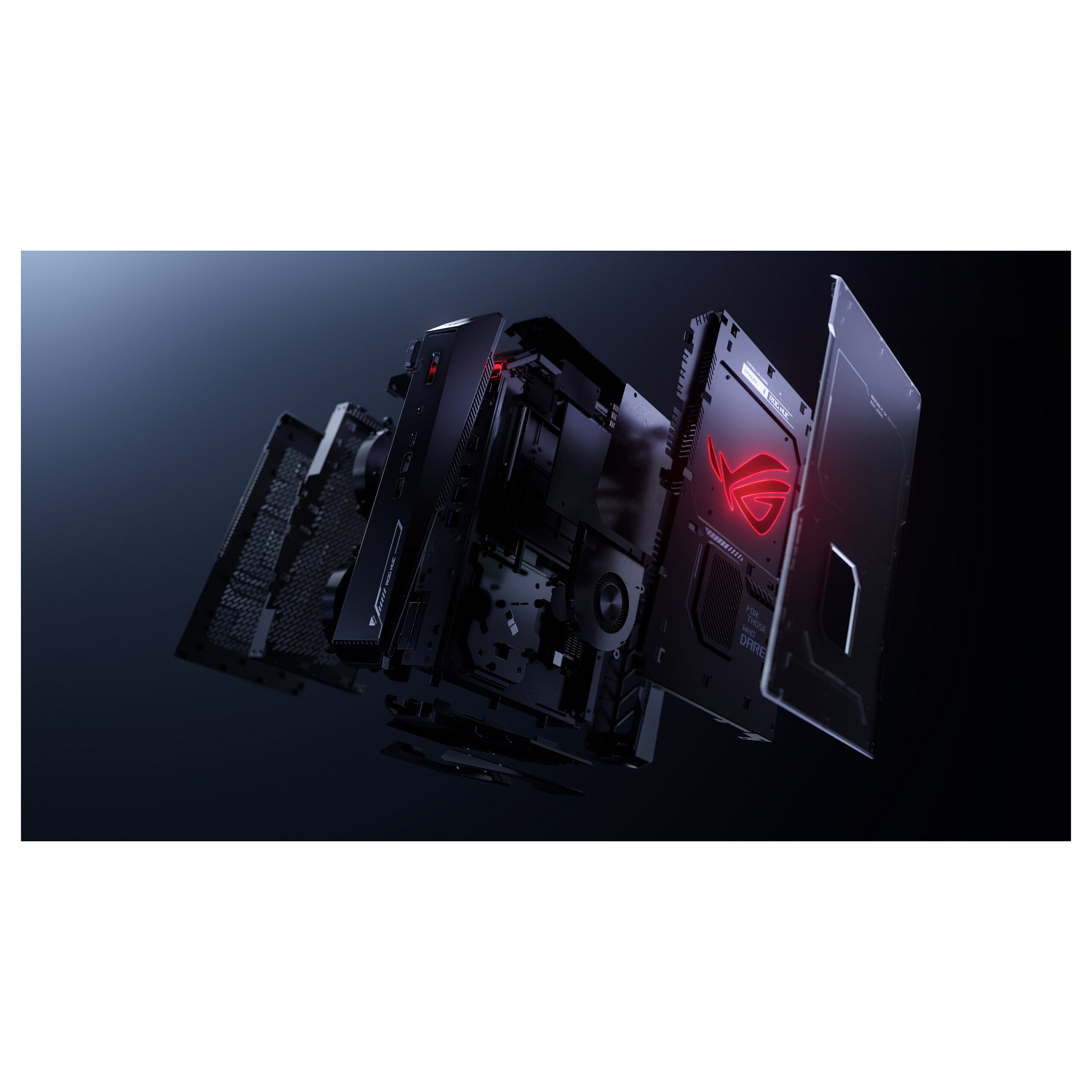 Mini Kompjuter ASUS NUC Gen 15 ROG Jean Canyon / Ultra 9 275HX / 32GB / 1TB / RTX 5070 Ti - Zezë - Figura 5