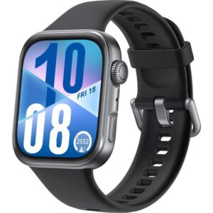 Rripa për ora Huawei Watch Fit 4 (Seiya-B19F)  Rrip Fluoroelastomer– Zezë
