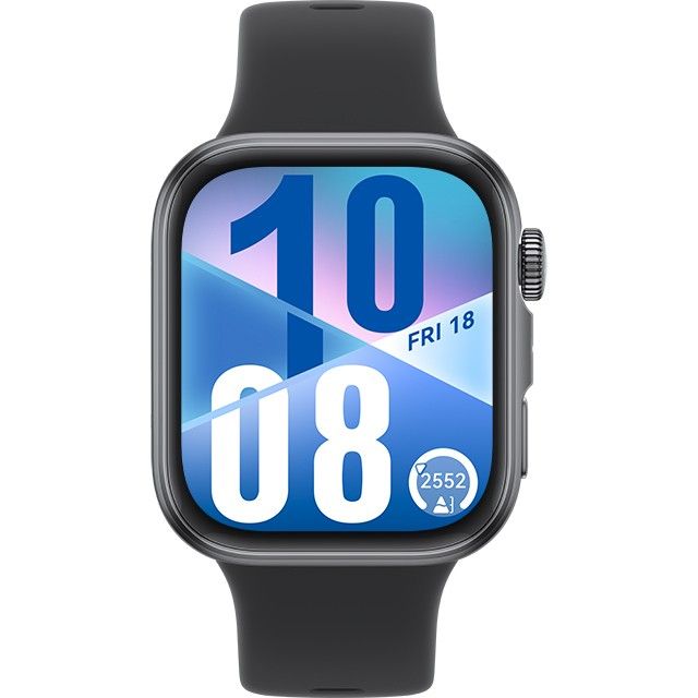 Rripa për ora Huawei Watch Fit 4 (Seiya-B19F)  Rrip Fluoroelastomer– Zezë