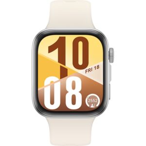 Orë e mençur Huawei Watch Fit 4 (Seiya-B19F) – White Fluoroelastomer Strap
