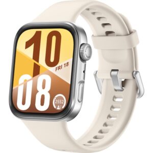 Orë e mençur Huawei Watch Fit 4 (Seiya-B19F) – White Fluoroelastomer Strap