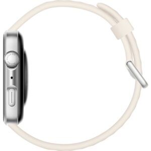 Orë e mençur Huawei Watch Fit 4 (Seiya-B19F) – White Fluoroelastomer Strap