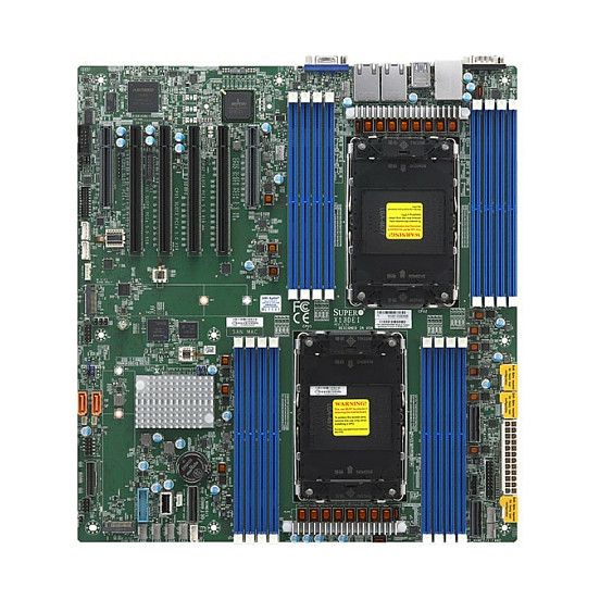 Pllakë Amë Server Supermicro EATX 5/4Gen / LGA-4677 / DDR5‑5600MT/s / 2x1GbE BCM5720
