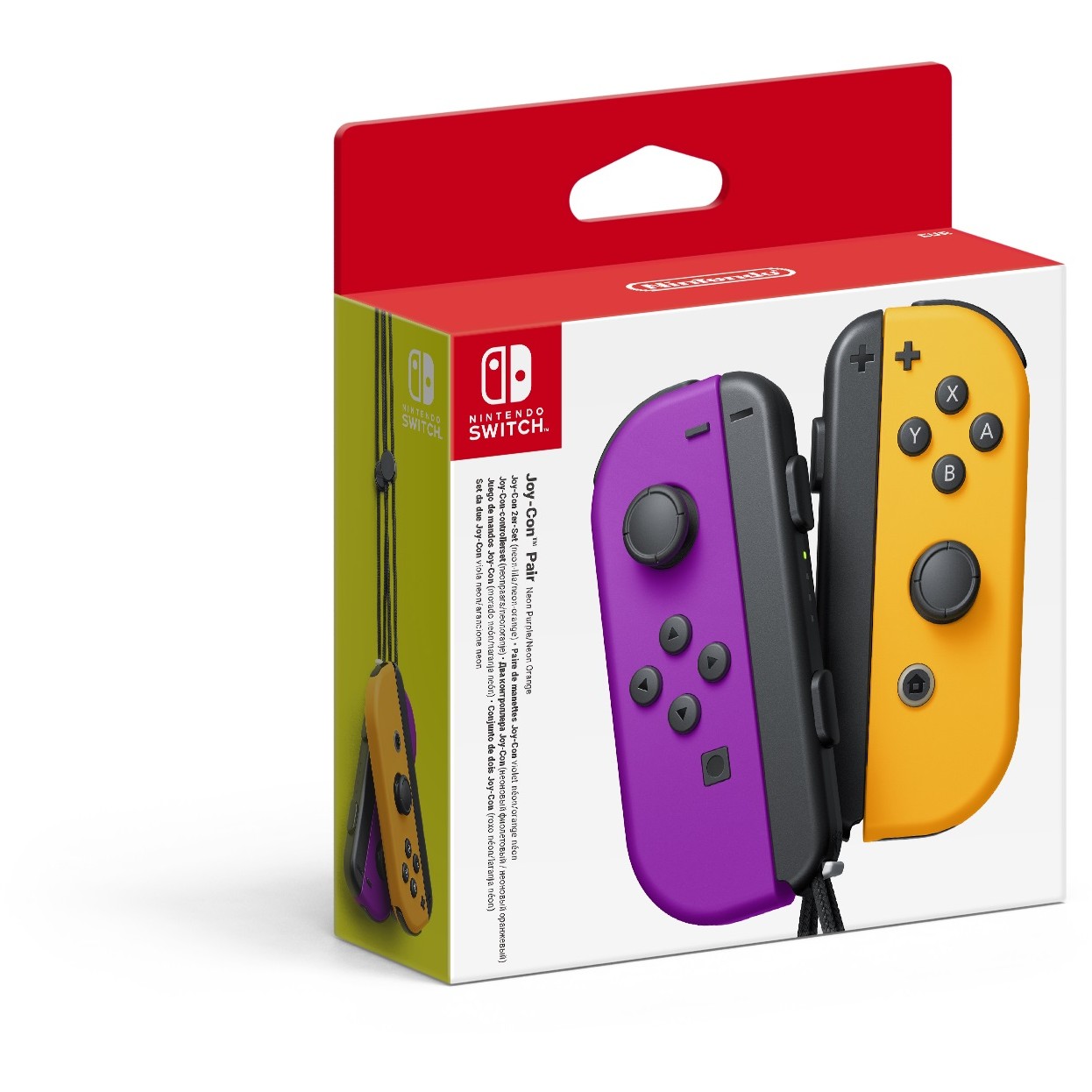 Konzolë Nintendo Switch / Joy-Con 2-Pack / Vjollcë-Portokalli - Figura 3