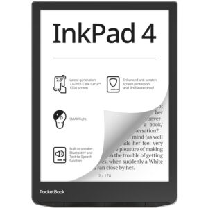 E-book PocketBook InkPad 4 – Argjendi