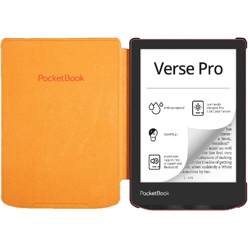 Aksesorë për tablet PocketBook Shell Cover për Verse / Verse Pro – Portokalli - Figura 3