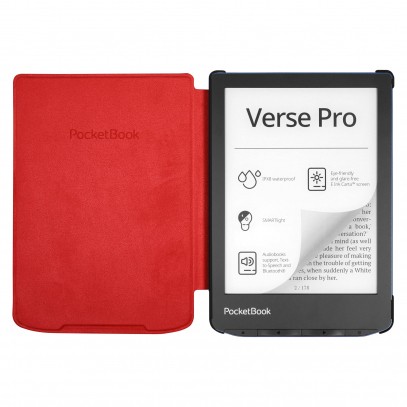 Aksesorë për tablet PocketBook Shell Cover për Verse / Verse Pro – Kuqe - Figura 3