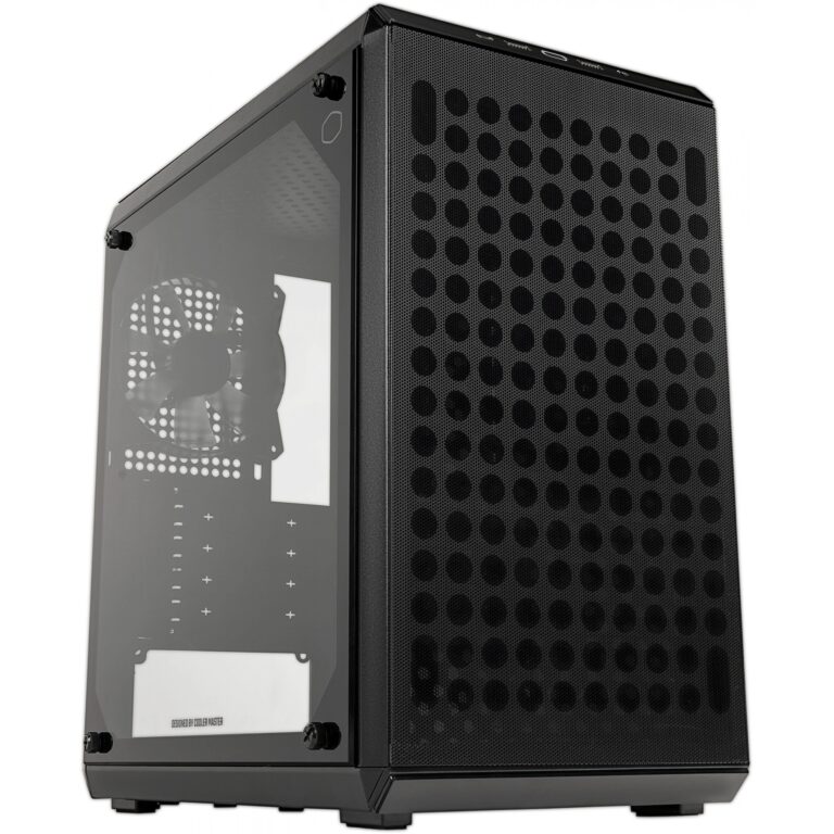 Kasë Midi Tower CoolerMaster MasterBox Q300L V2 – Zezë