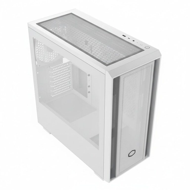 Kasë Midi Tower CoolerMaster MasterBox 600 Lite – Bardhë