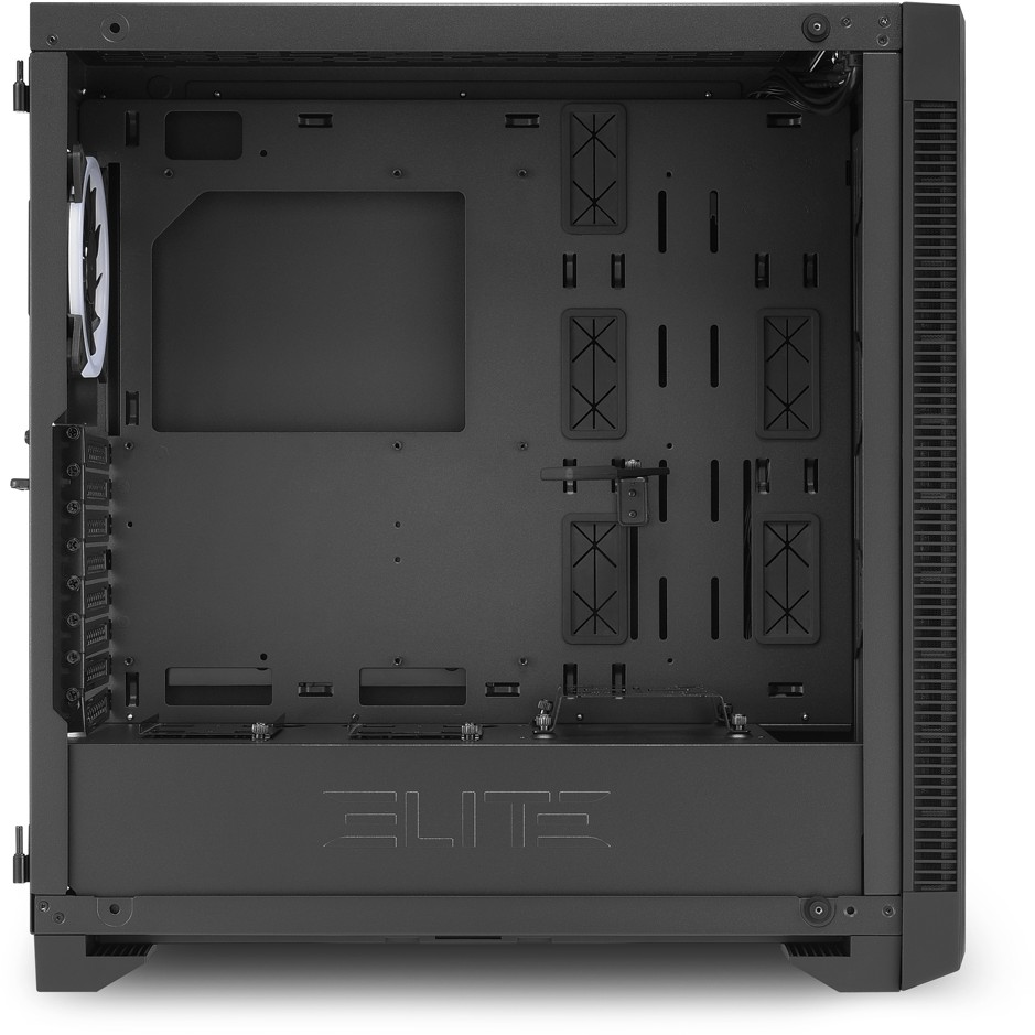Kasë Sharkoon Elite Shark CA200M ATX/E-ATX 1xGlas – Zezë - Figura 5