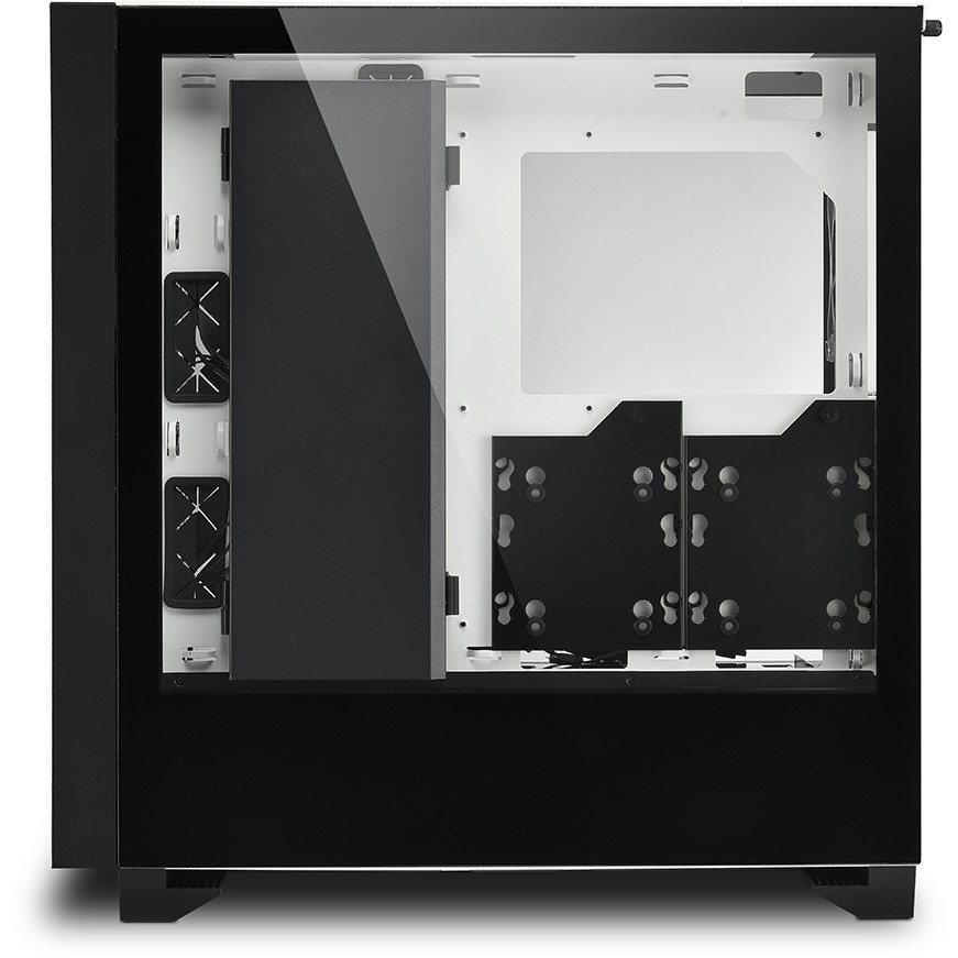 Kasë Sharkoon Elite Shark CA300T ATX/E-ATX 2xGlas – Bardhë - Figura 4