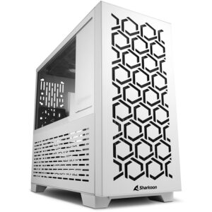 Kasë Sharkoon MS-Y1000 mATX/ITX 1xGlas – Bardhë