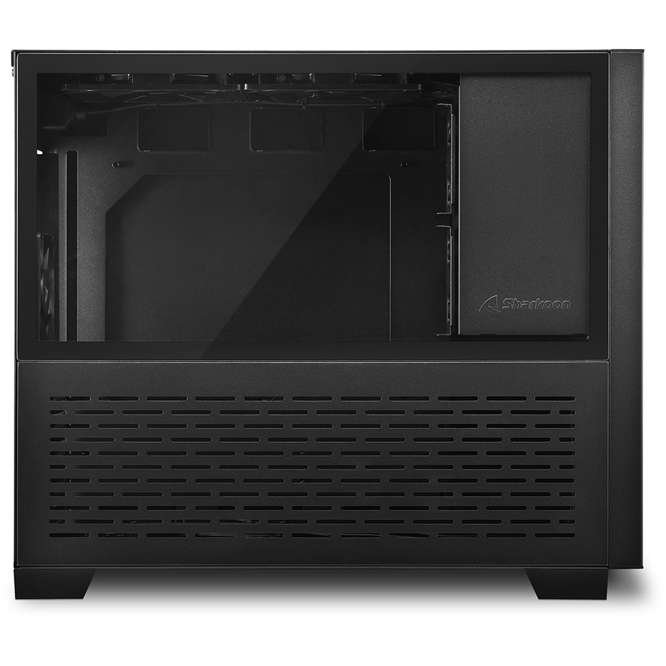 Kasë Sharkoon MS-Z1000 mATX/ITX 1xGlas – Zezë - Figura 4