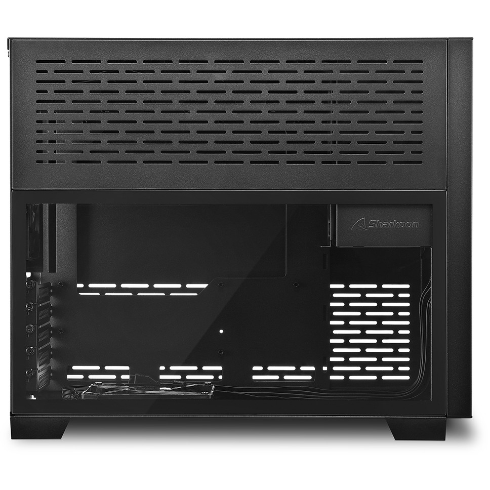 Kasë Sharkoon MS-Z1000 mATX/ITX 1xGlas – Zezë - Figura 5