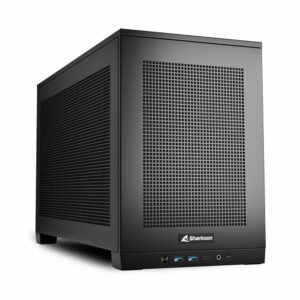 Kasë Sharkoon Rebel C20 ITX 1xMetall – Zezë