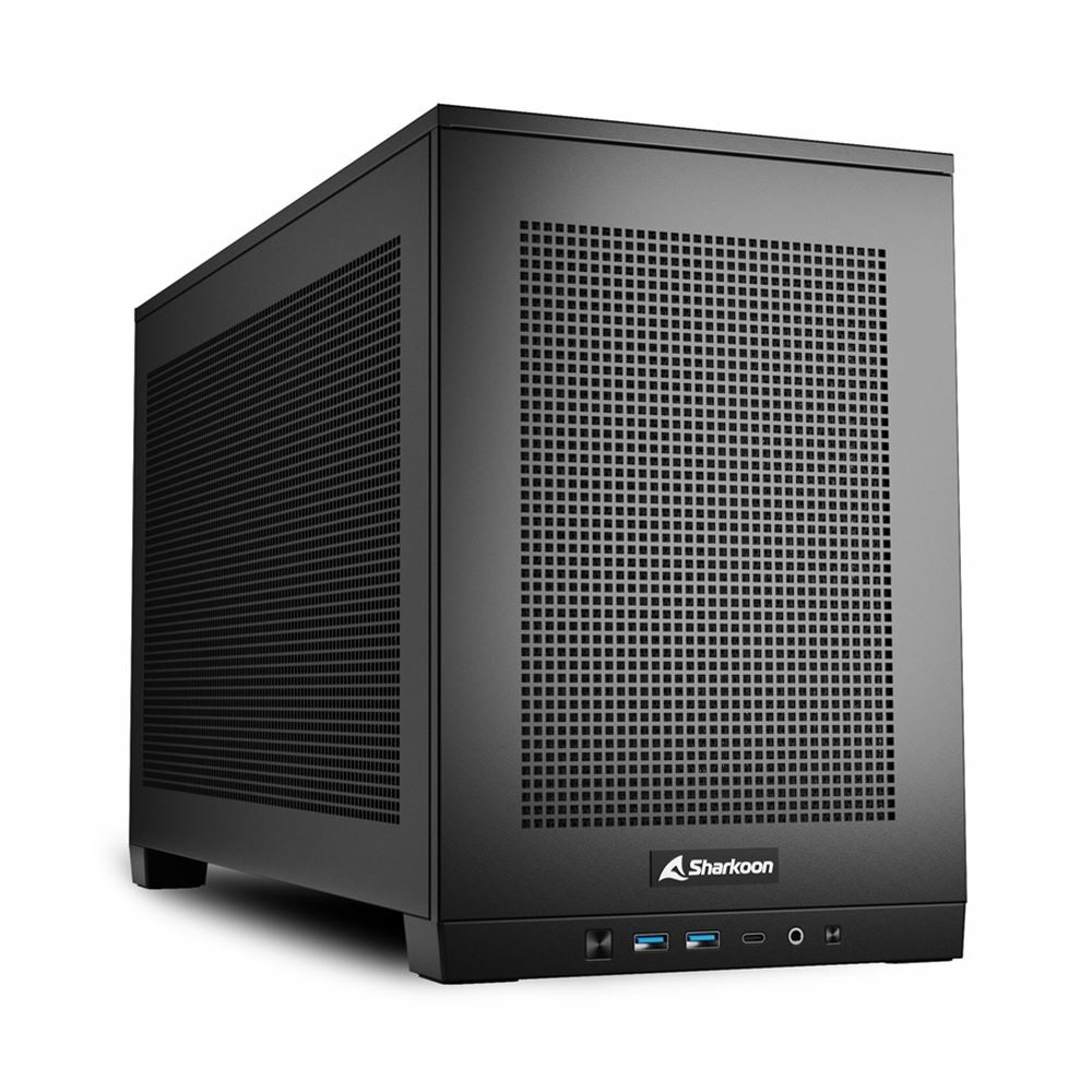 Kasë Sharkoon Rebel C20 ITX 1xMetall – Zezë