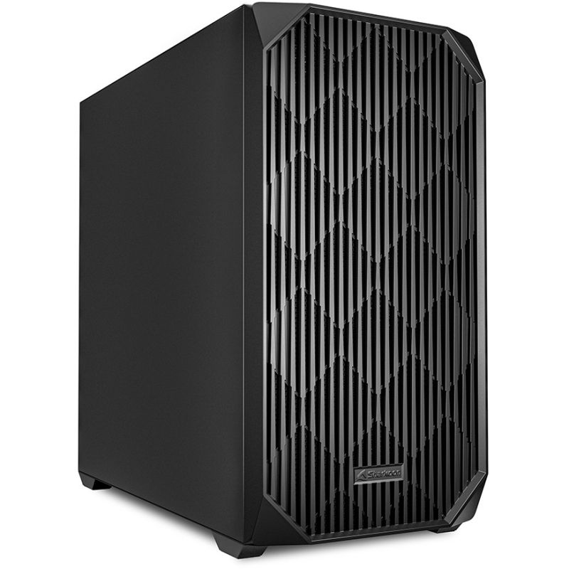 Kasë Sharkoon MK3 Micro-ATX 1xMetall – Zezë