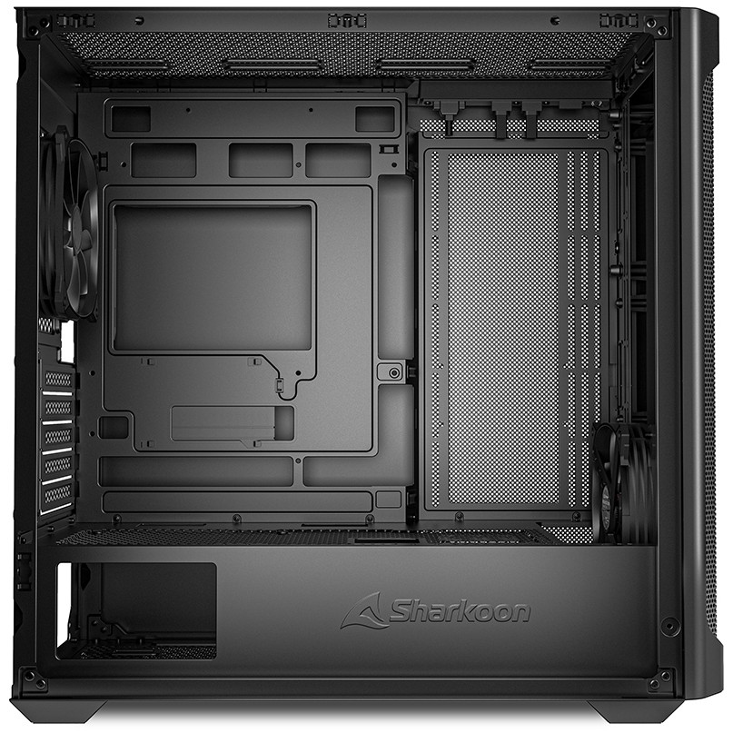 Kasë Sharkoon MK4 RGB Micro-ATX 1xMetal - Zezë - Figura 5