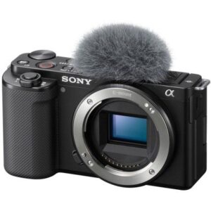 Kamerë digjitale Sony ZV-E10 Body / 4K Ultra HD / Digital Zoom: 8x / 24,2 MP CMOS Touchscreen / e zezë