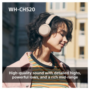 Kufje pa kabllo Sony WH-CH520 – Rozë 8
