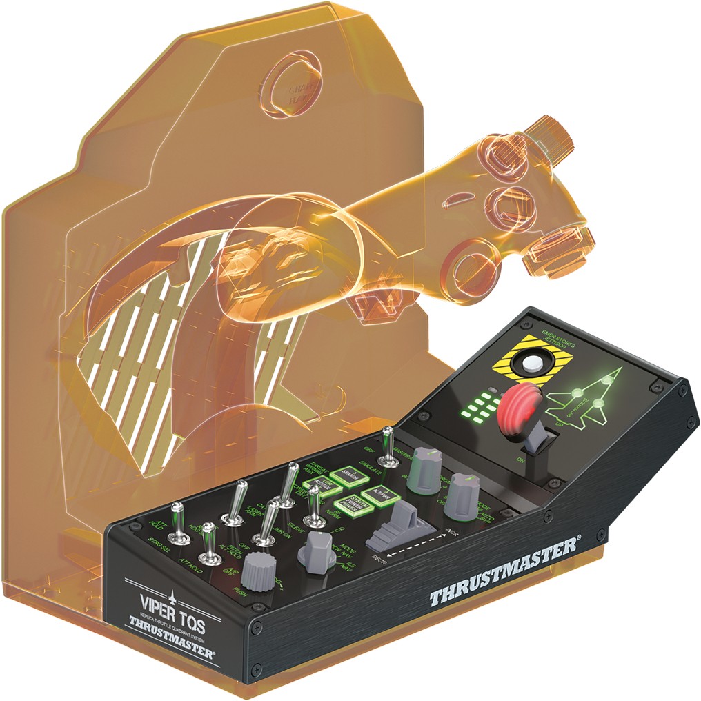 Kontroller,Timon & Pedale Thrustmaster Viper Panel Add-On / Control Panel for PC Flight Simulation - Zezë - Figura 5